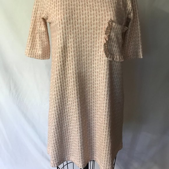 CELOP Shift Dress - One Front pocket, three-quarter sleeve length - M - Picture 2 of 9